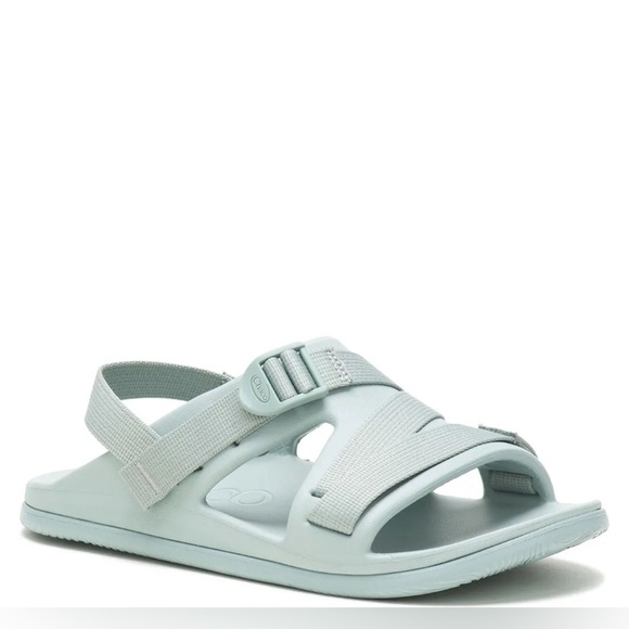 Chaco Women’s Chillos Sport Aqua Gray Sandals - Picture 3 of 7